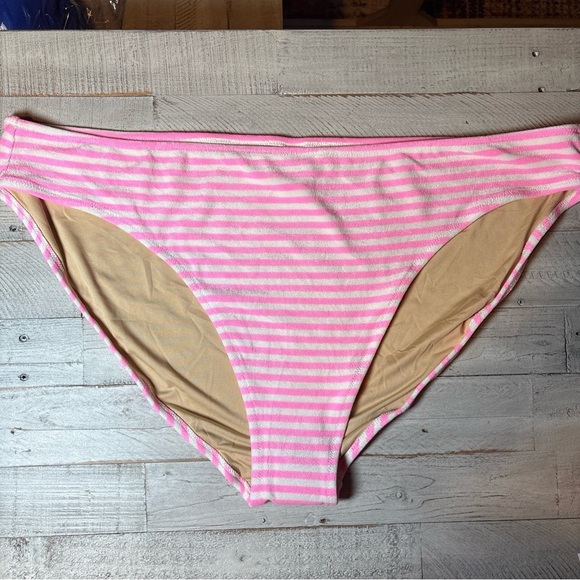 Old Navy Pink Low Rise Terry Classic Bikini Bottoms NWT Size 4X - Picture 2 of 13